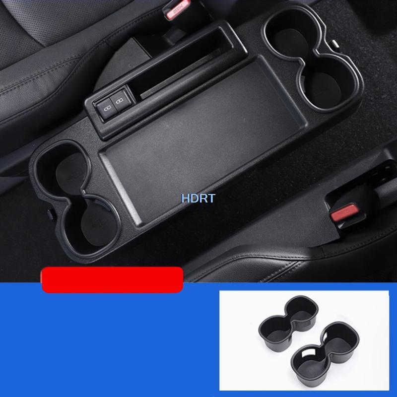 For Toyota Sienna/Granvia + Car Style Rear Air Vent Outlet Slot Pad Water Cup Holder Glove Armrest Storage Box Accessories