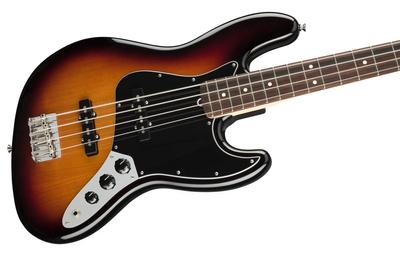 Электробас American Performer Jazz Rosewood Sunburst Bass®, Накладка грифа, 3-цветный