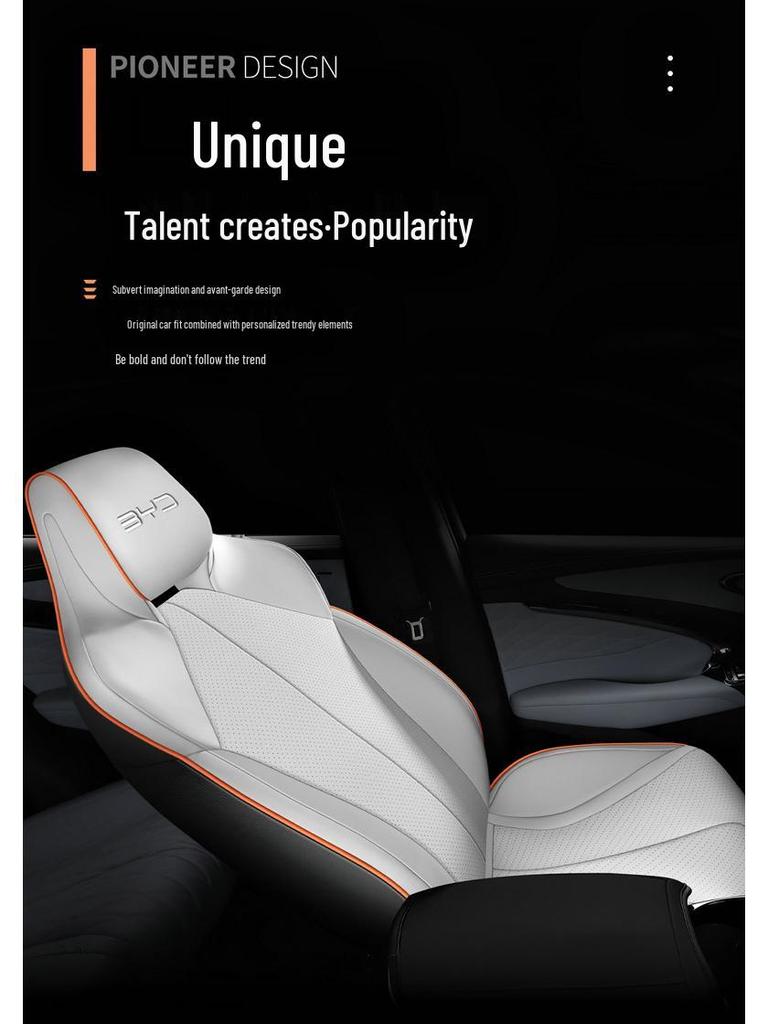 BYD Dolphin All-Season Universal Leather Car Seat Cover Set