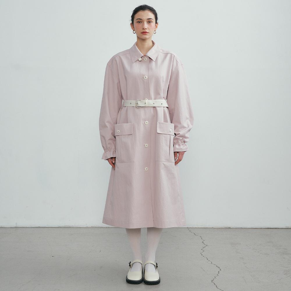 Iulai Bacon Safari Coat Rose Pink