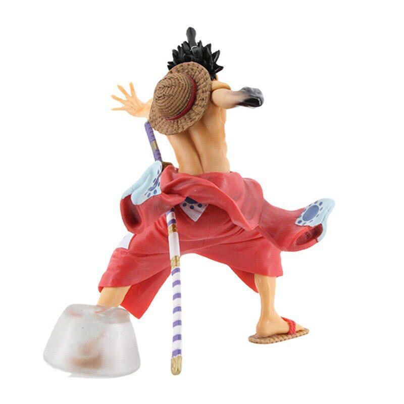 One Piece, Соломенная Шляпа, Луффи, Наслаждается Кимоно, Луффи, И Страна Войны, Вооруженный, Цветной Луффи, Ручная Модель в Коробке