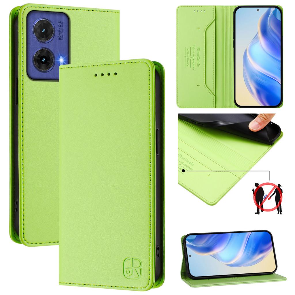 For Motorola Moto G60,G10,G20,G30,G Play,G Power,G Pure,G31,G41,G51,G62,G72...Premium PU Leather Wallet-Style Case,Shockproof & RFID-Blocking