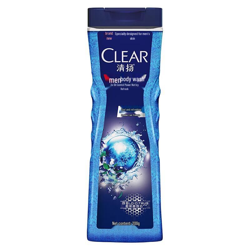 CLEAR Men's Icy Cool Oil Control Shower Gel