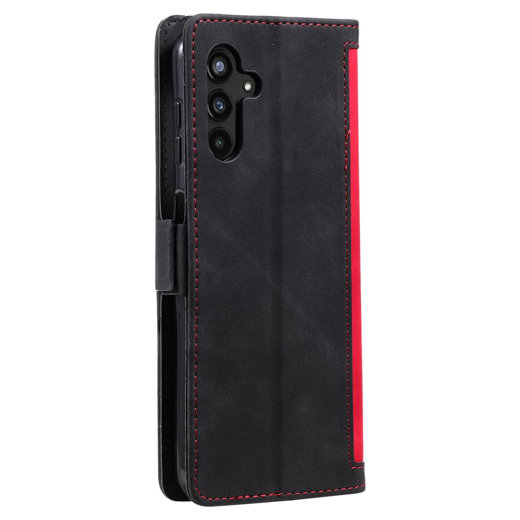 For Samsung Galaxy S26+ Case RFID Blocking Wallet Stand Leather Phone Cover with Wrist Strap