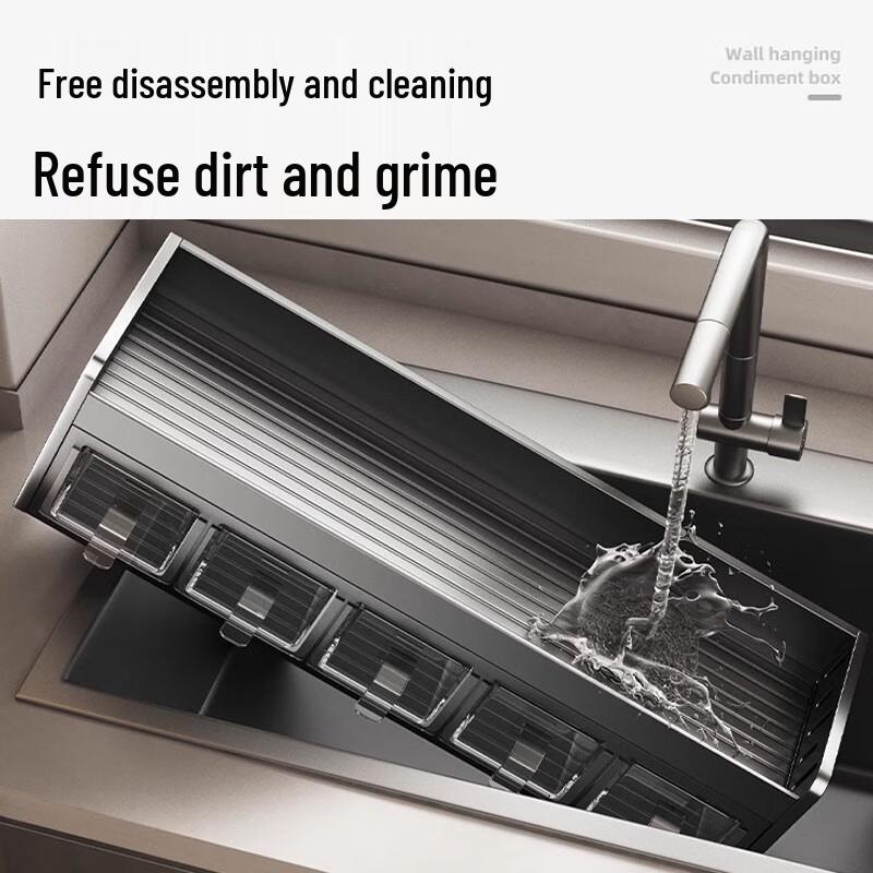 Yingbai Modern 3-Tier Tabletop Seasoning Storage Rack