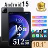 Планшет 10.1" P47W 16+512GB Android 15 Двойной режим ожидания SIM-карт Металлический корпус Международная версия