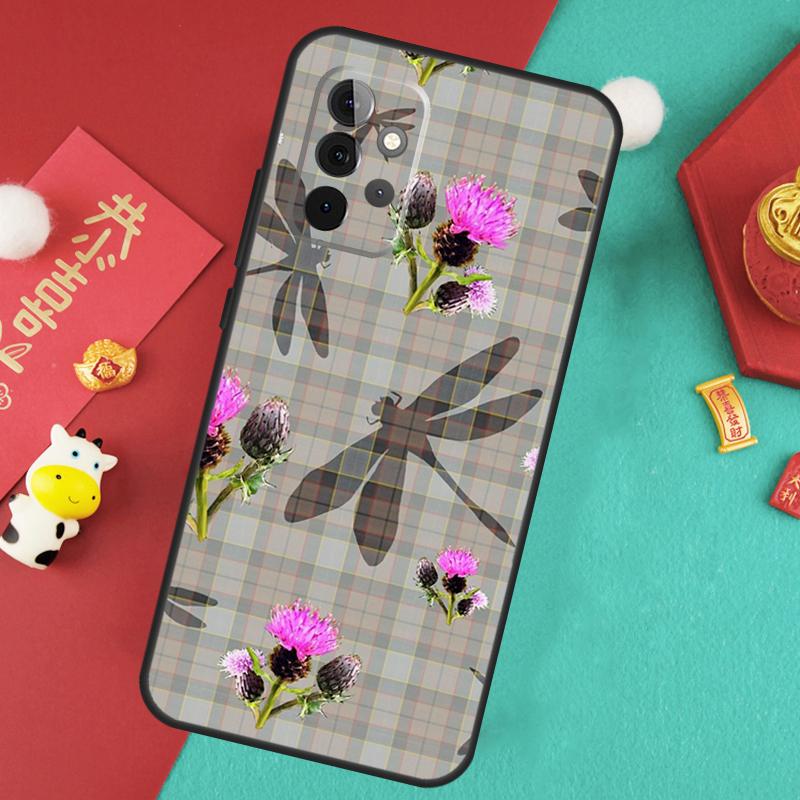 Чехол Outlander Thistle Sassenach для Samsung Galaxy A35 A55 A25 A15 A51 A71 A12 A32 A52 A13 A33 A53 A14 A34 A54