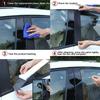 4Pcs Window Trim Covers Center Film Column B C Pillar Posts Sticker Car Accessories for Toyota Tundra Crew Max Cab/Double Cab 2007-2020