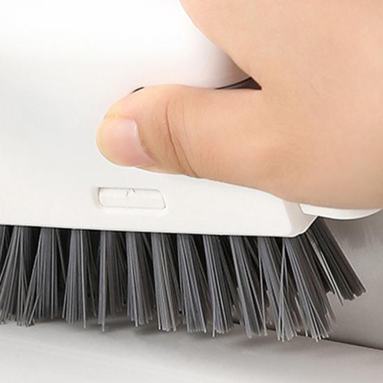 Очиститель оконных направляющих Эргономичная ручка Встроенный скребок Пинцет Щетка для чистки направляющих раздвижной двери Щетка для дверных пазов в зеркальной раме Ручной инструмент для щелей