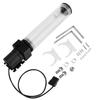 Acrylic Computer DIY Water Cooling Tank Cylinder Reservoir 19W Pump G1/4 210mm