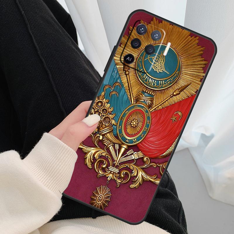 Чехол для телефона с гербом Османской империи для OPPO A5 A9 2020 A31 A53 A53S A1K A15 A16 A52 A72 A83 A91 A93 A54 A74 A94