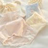 5A Full Pants Antibacterial Cotton Underwear Women's Pure Cotton Breathable Waist Waist Hip Briefs Cute Student Triangle Panties