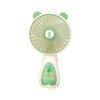 Outdoor-Handventilator, Wiederaufladbares Luftgebläse,-Grün