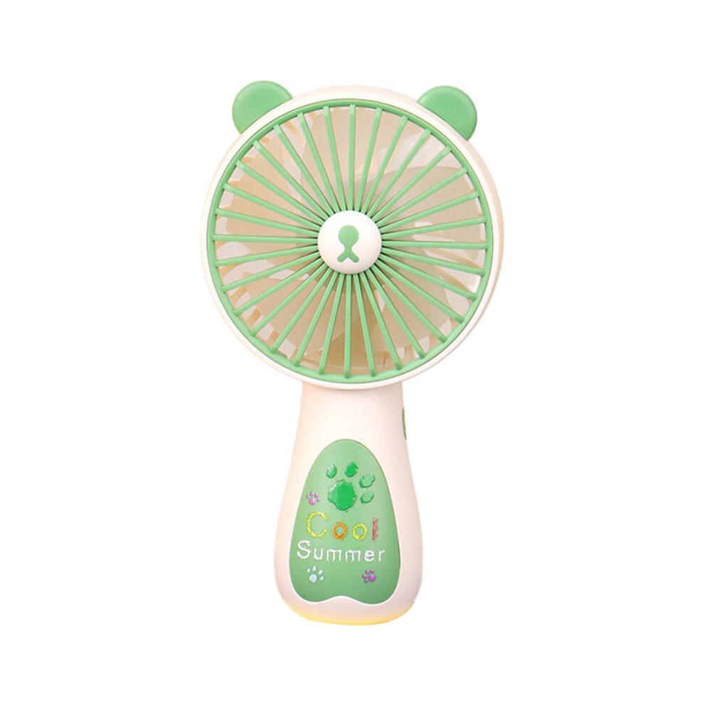Outdoor-Handventilator, wiederaufladbares Luftgebläse,-Grün