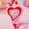 Cute and Sweet Colorful Cartoon Watch Pink Silicone Tape Quartz Cartoon Anime Female Student Watch