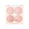 Dasique Blending Mood Cheek #09 Almond Vanilla 16.8 G - Palette of Beige-peach Blushes