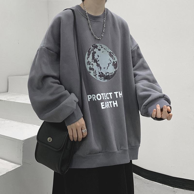 Men's 2023 Trendy Long-Sleeve Thin Sweatshirt: Spring & Autumn Inner Wear