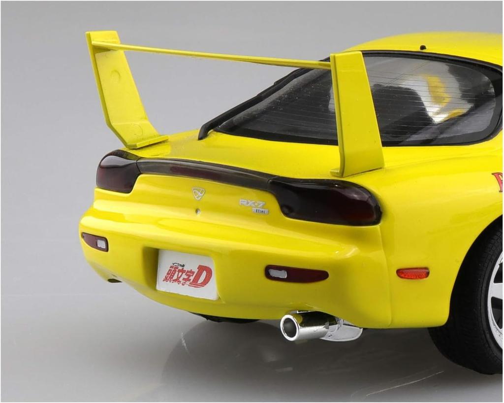 Aoshima Bunka Kyozaisha Initial D Keisuke Takahashi FD3S Volume 1 Specification Scale Plastic Model No.12 RX-7 1/24