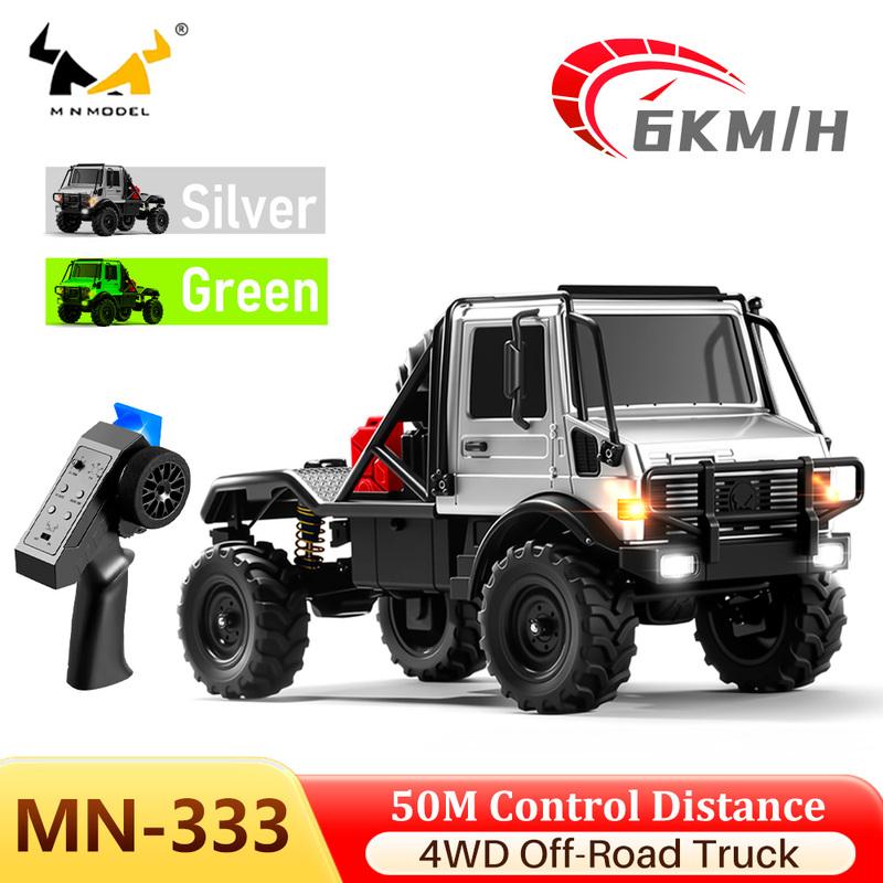 Радиоуправляемая машина MN MODEL MN333 1/18 RC Рок-краулер Сплав Корпус Машины Полный Привод с Запасным Колесом Внедорожный Грузовик Транспортное Средство для Любой Местности