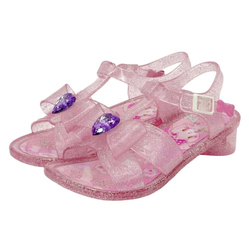 Sanrio Kids Girls Sandals Clear Glass Sa9007 L.pink, 15.0cm