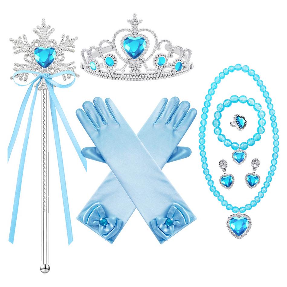 Платье принцессы Эльзы и Золушки - Детское Хэллоуинское платье, Весенне-осенний стиль