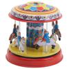 Carousel Horse Wind Up Toys Retro Handmade Interesting Rotating Carousel Horse Clockwork Toys for