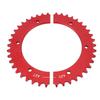 Universal Split Sprocket 420 Chain 42 Tooth Aluminum Alloy Rear Split Sprocket for Predator Mini Bike Go Kart