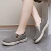 2024 New Round Toe Soft Soled Women's Shoes, Lightweight and Comfortable, Mom's Shoes, Casual Shoes for Lazy People To Step On