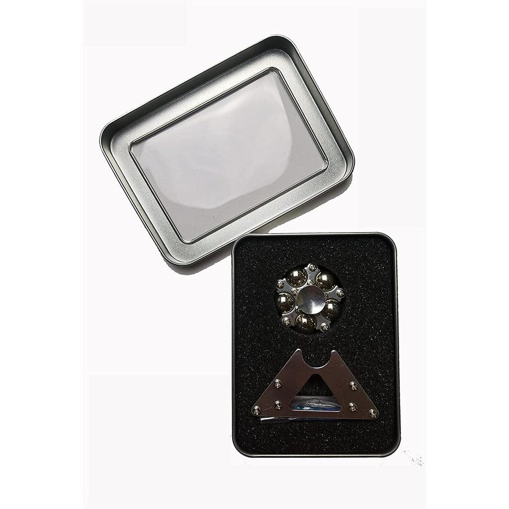 Металлические спиннеры-клубок, игрушка для взрослых, облегчение тревоги, СДВГ, аутизм, детский подарок для мальчиков, летающие крутые мини-подшипники, роликовая шестерня из нержавеющей стали, вращение