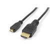 MacLab. Micro-HDMI To HDMI Conversion Cable 3m (Type D-Type A) Black 4k Ver 1.4 [Compatibility guaranteed/Not Compatible with Smartphones] Compatible