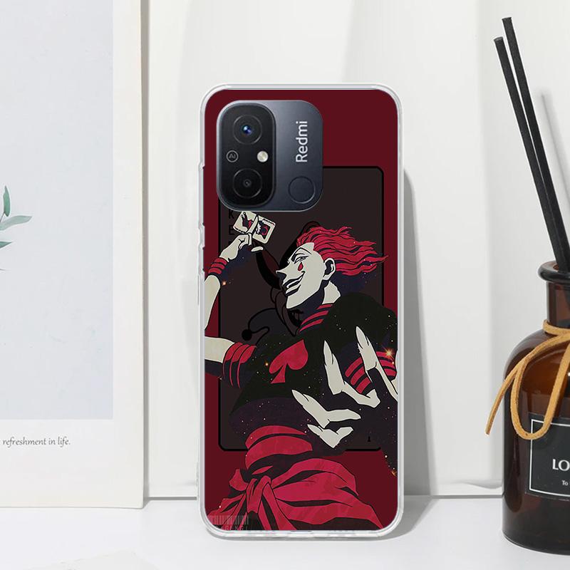 Hunter HXH Hisoka Phone Case For Xiaomi Redmi 14C 13 13C 12 12C 10 10A 10C 9 9A 9C 9T 8 8A 7 7A 6A 6 Pro K80 K70 K60 K40 K20 12