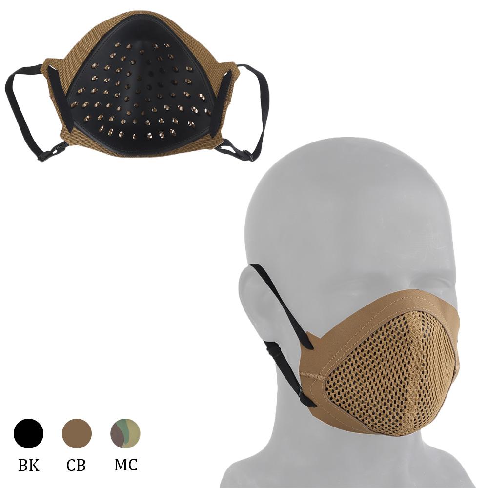 Outdoor sports mask with breathable mesh and soft silicone inner layer ventilation mask