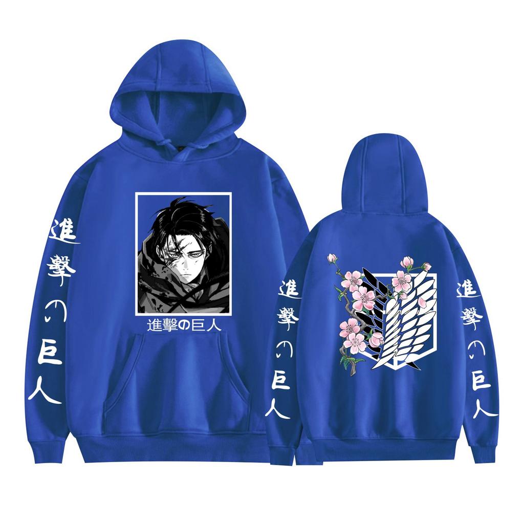 Attack On Titan Japanese Anime Cartoon Hoodie Japanese Graphic Anime Hoodie Hoodies Tops Clothing