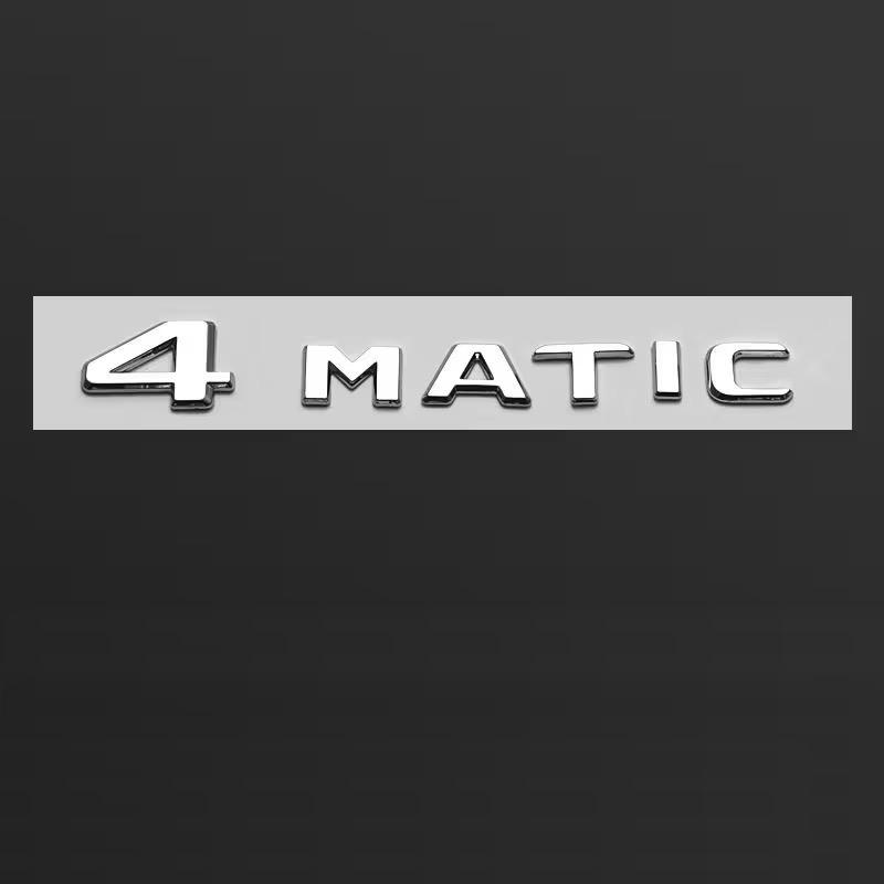 ABS Car Trunk Letters Logo Badge Emblem Decals Sticker For Mercedes Benz Benz AMG W203 W205 W206 W211 W220 W212 W210 GLC CLA GLK GKMNO1