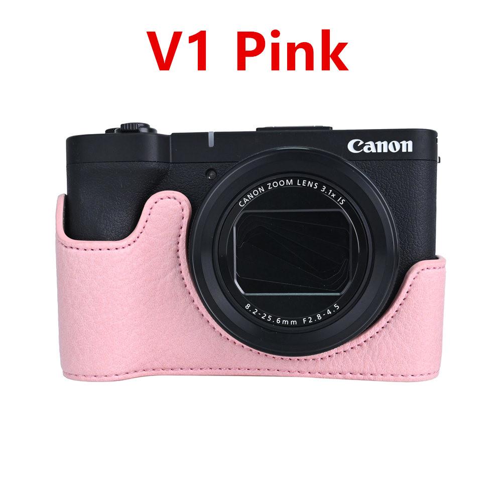 Получехол для камеры для Canon EOS R50V R50 R10 200D 200DII PowerShot V1 SX70HS Нижняя крышка с отверстием для батареи из ПУ кожи