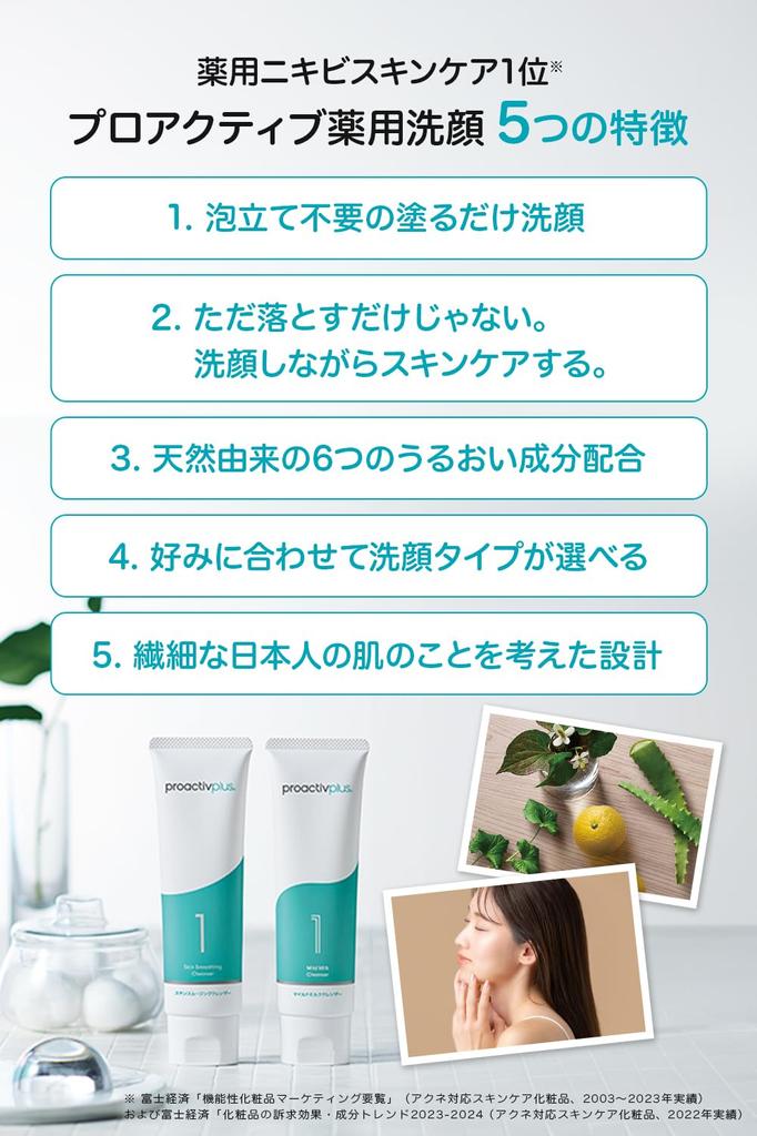 NEW Proactiv Pharmaceutical Facial Cleanser Skin Smoothing Cleanser 1 Bottle 90 Days Facial Cleansing Foam Pores Blackheads Facial Cleansing Acne Care