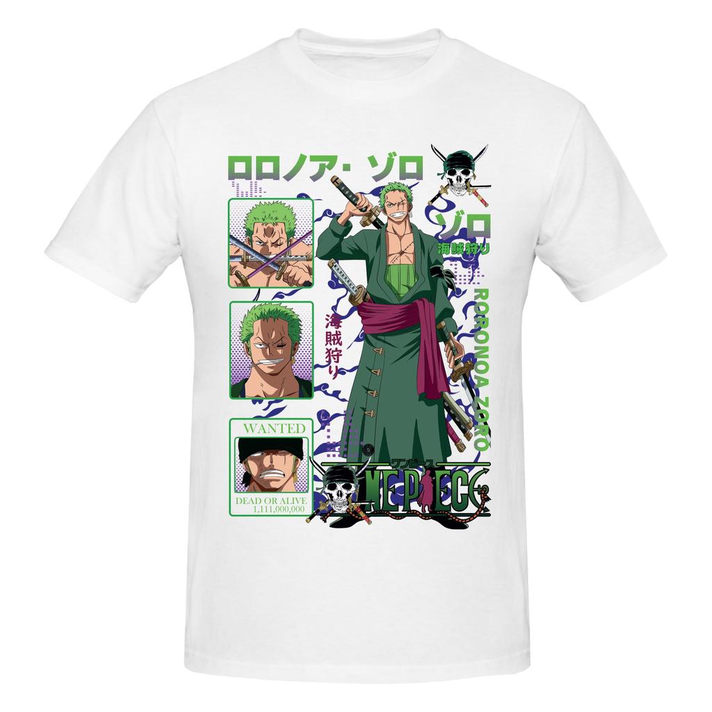 One Piece T Shirts Unisex Short Sleeve Luffy Tshirt Streetwear Casual Graphic Tee Tops 100 Cotton Loose Oversized Clothes