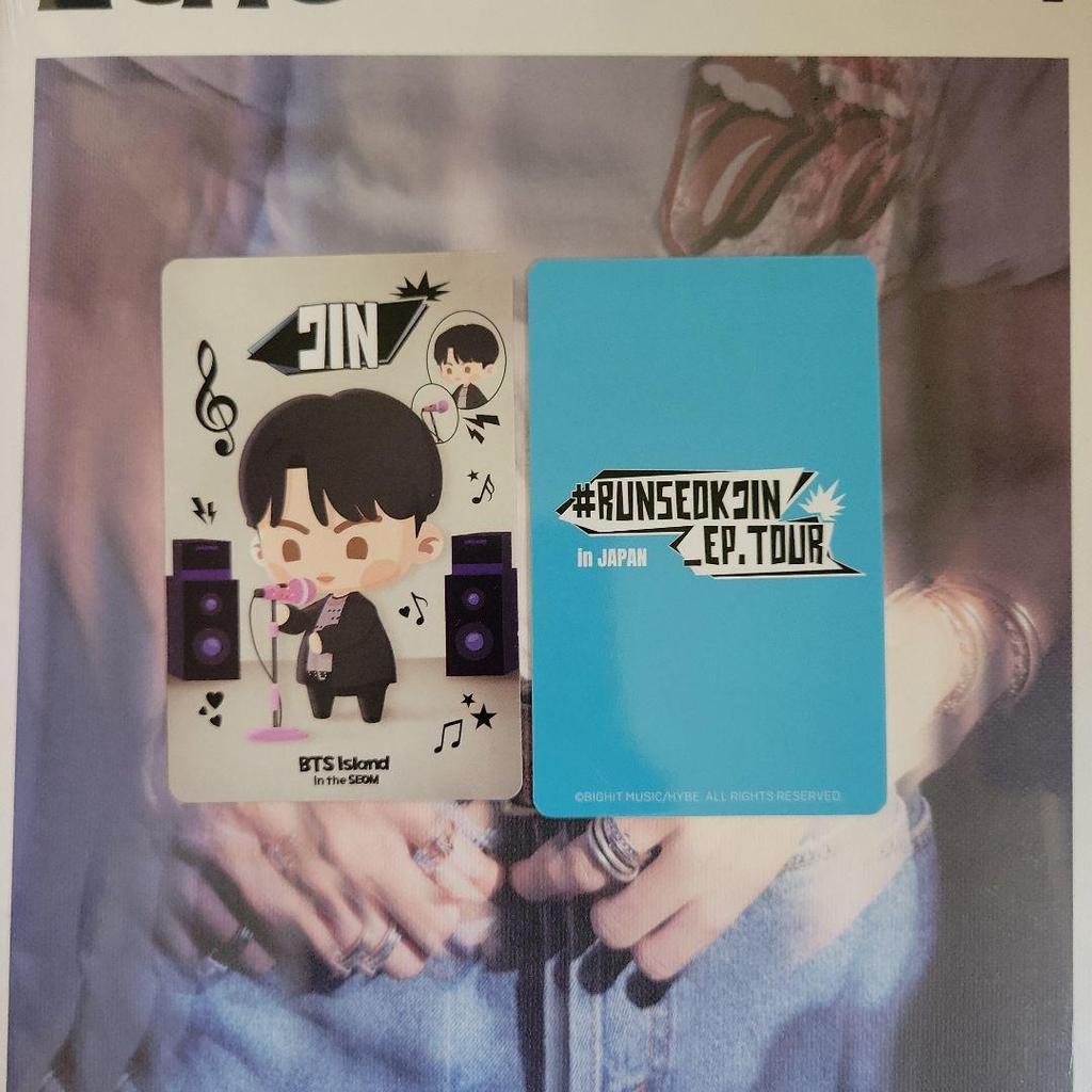 [USED] RUNSEOKJIN Bonus BTS JIN ECHO 3-piece set