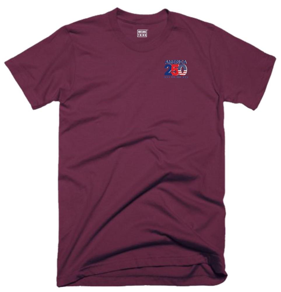 America 250 T Shirt Pocket Usa 250th Anniversary 1776 2026 Freedom Gift Top