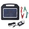 Electric Fence Charger Portable Charger Solar Fence Charger 5W 100?240V 20 Miles Prise UE