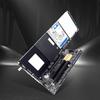 Конвертер 4-портовый NVMe в PCIe X16 для материнской платы, поддержка PCIe X4x4x4x4 Bifurcation, карта U.2 в PCIe для ПК