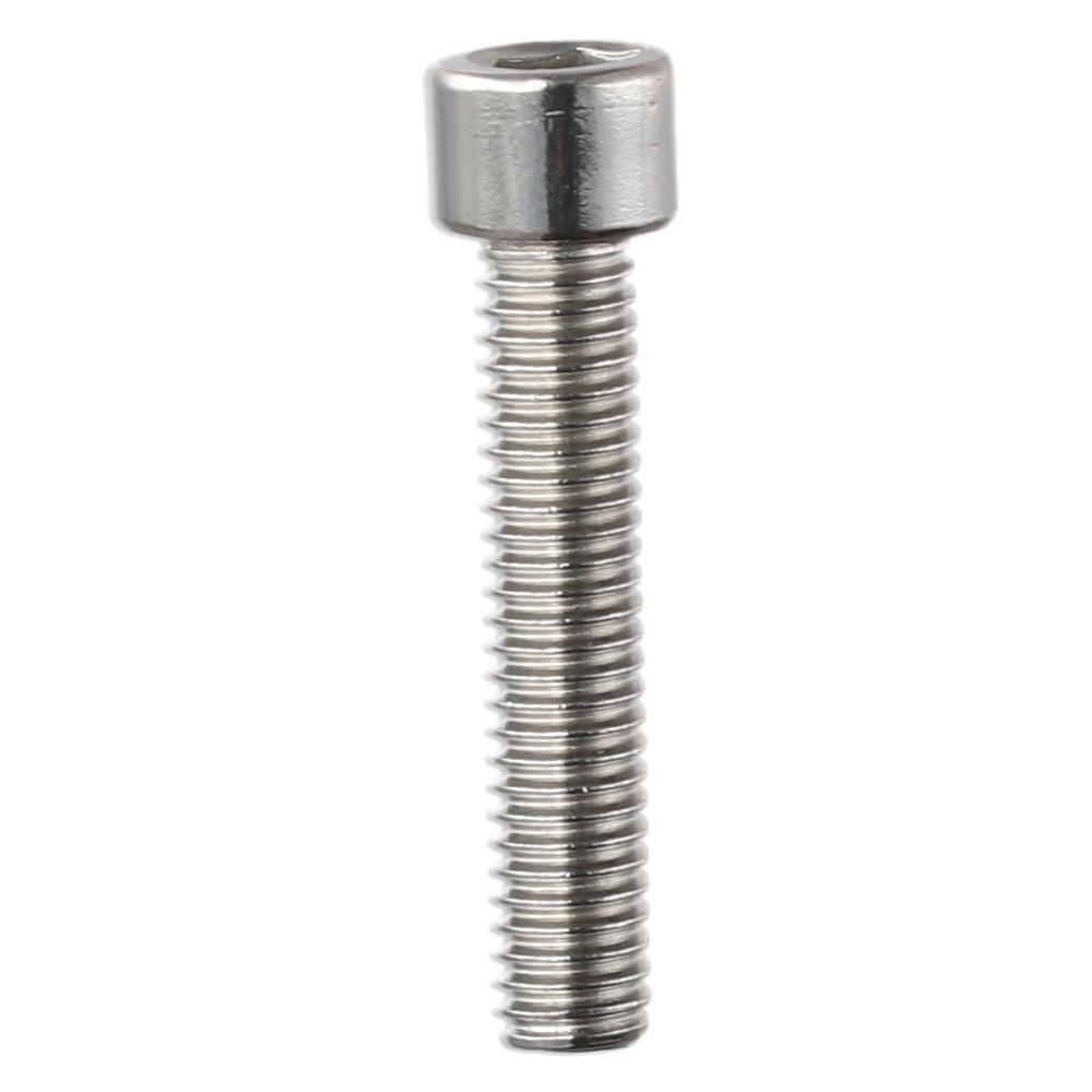 10pcs Stainless Steel Socket Head Cap Screws Silver Countersunk Screws Durable Cup Head Furniture
