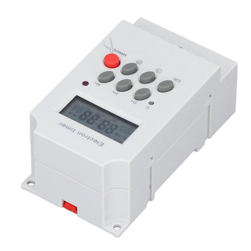 Electronic Timer Switch DIN Rail LCD Microcomputer Electron Intelligent Controller KG316TII Timer Switch Electronic Timer Switch