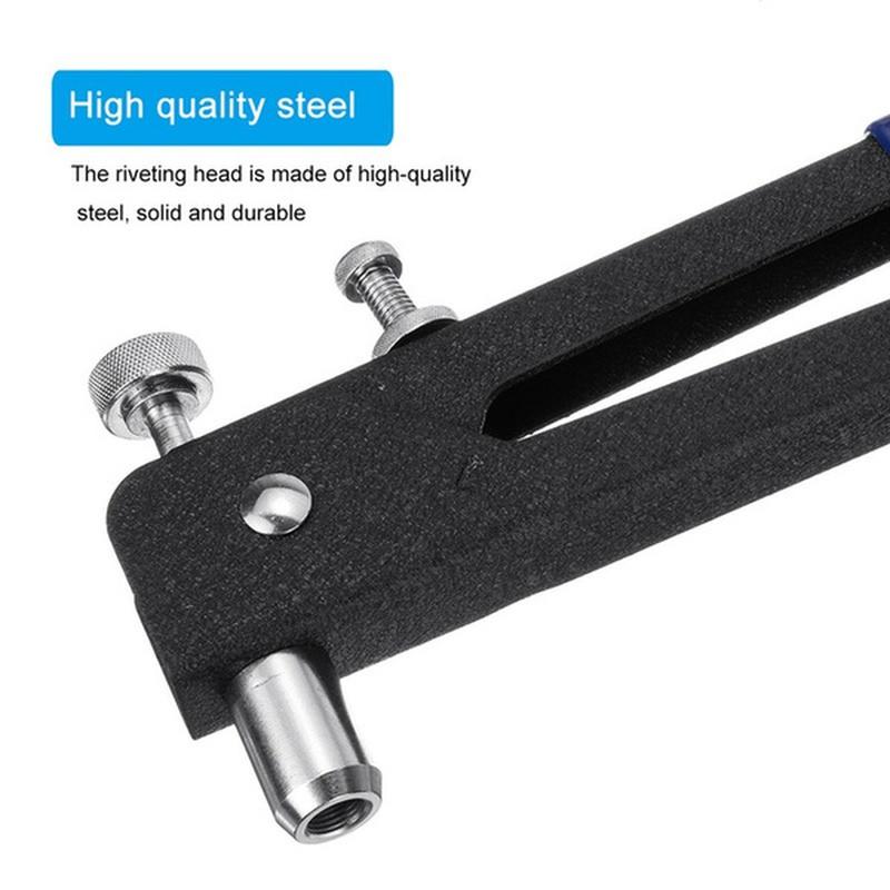100pcs Zinc Plated Rivet Nut M3 M4 M5 M6 M8 Carbon Steel Rivet Nut Knurled Nuts Flat Head Rivet Insert Nutsert or 1pc Nuts Gun