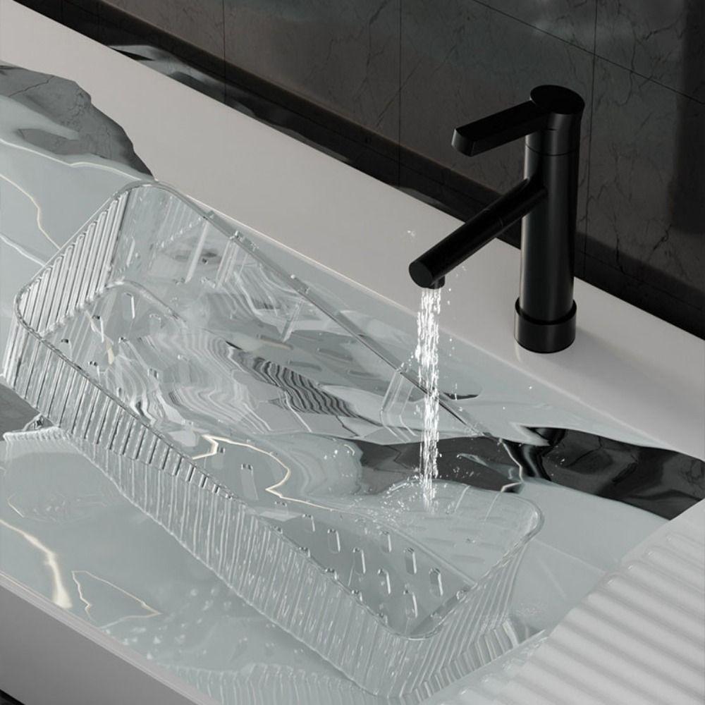 Безпробивная присоска, устойчивая полка, сливная корзина, практичная полка для хранения, туалет