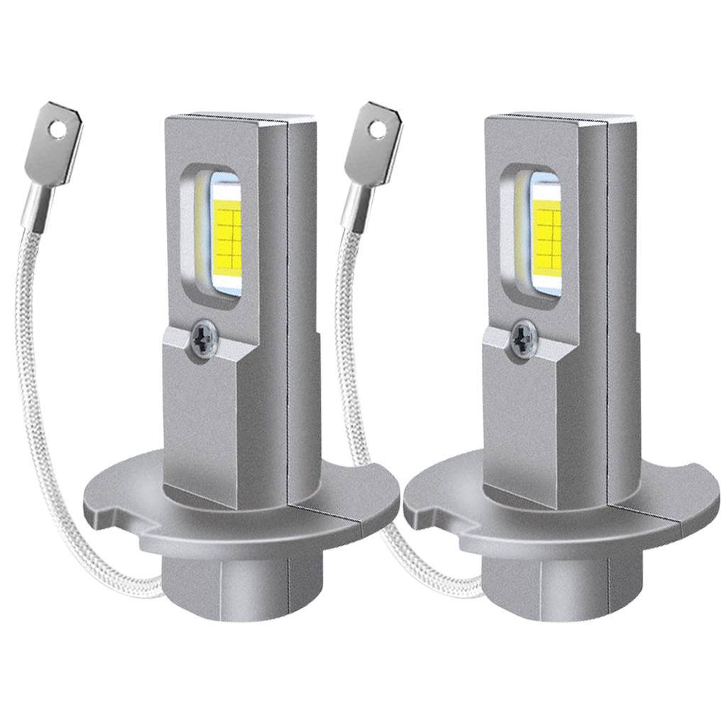 2 шт. H3 светодиодные противотуманные фары 6000K ксеноновые белые чрезвычайно яркие светодиодные лампы H3 для противотуманных фар автомобиля фургона дневные ходовые огни DRL