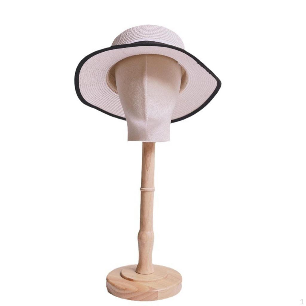 Wig Display Head Stand Holder Hat Mannequin for Cosmetology Retail