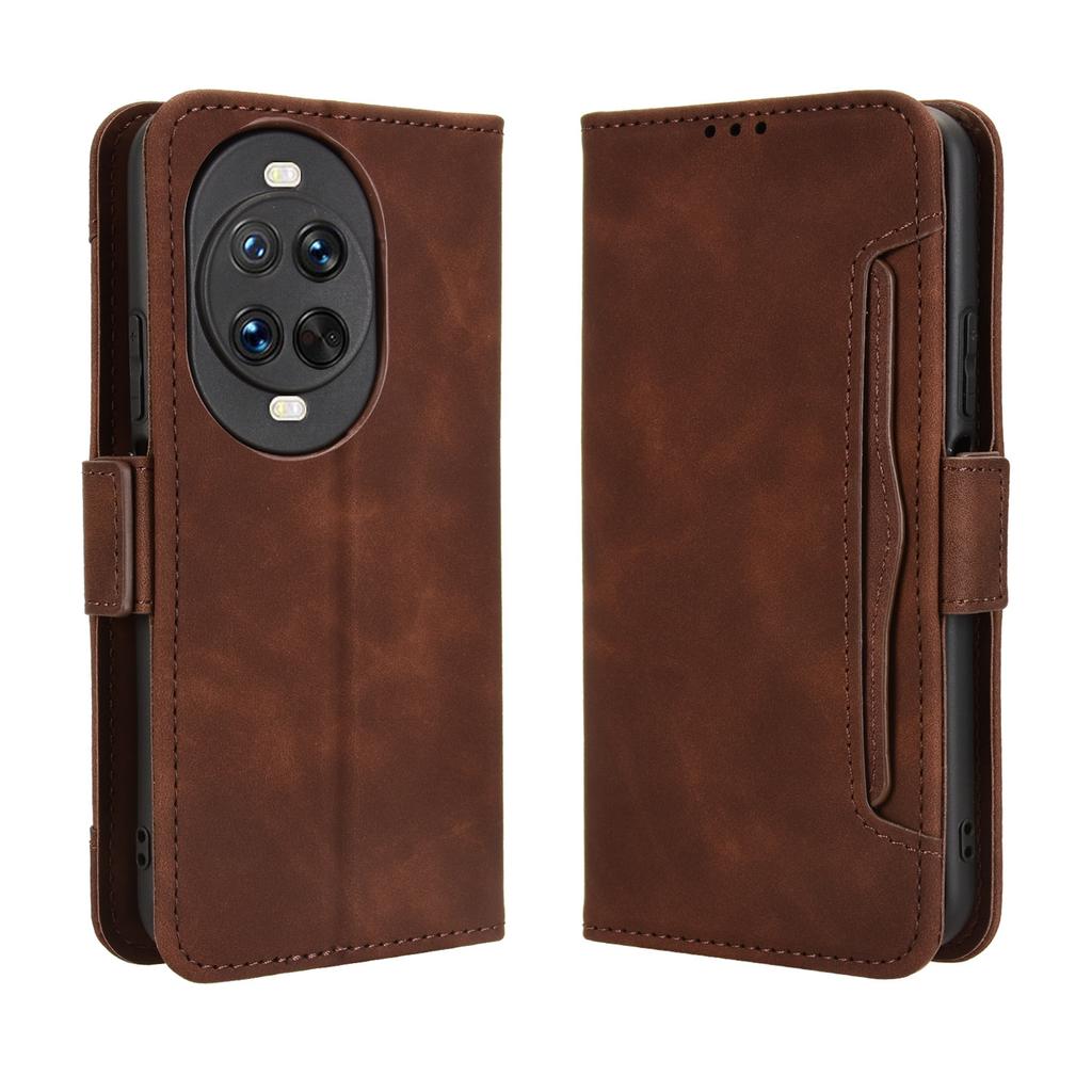 For Huawei nova 14 5G Leather Case Phone Wallet Cover with Multiple Card Slots