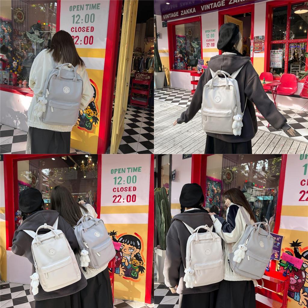 Модный рюкзак для девочек, трендовый школьный рюкзак в японском стиле большой вместимости