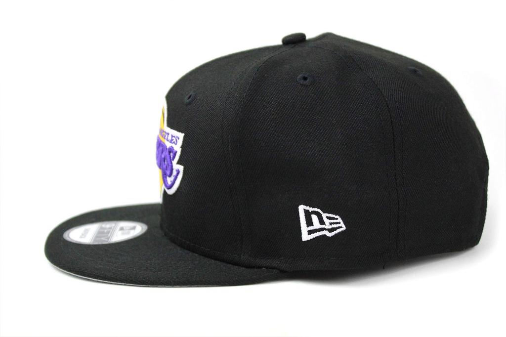 NEW ERA 9FIFTY Snapback Cap, NBA Los Angeles Lakers, Black